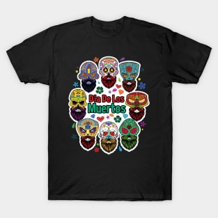 Dia de los Muertos Sugar Skulls T-Shirt